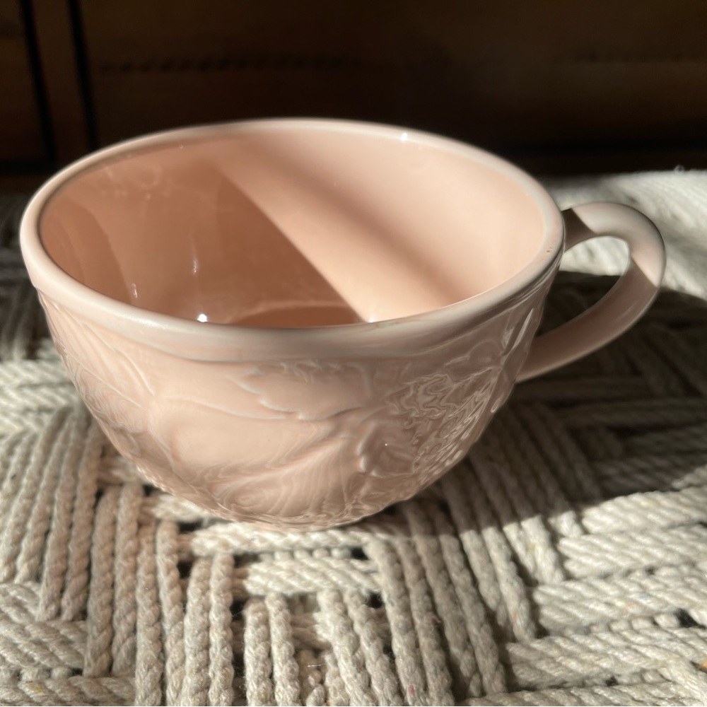 Nikko Vintage pink Japan tea cup